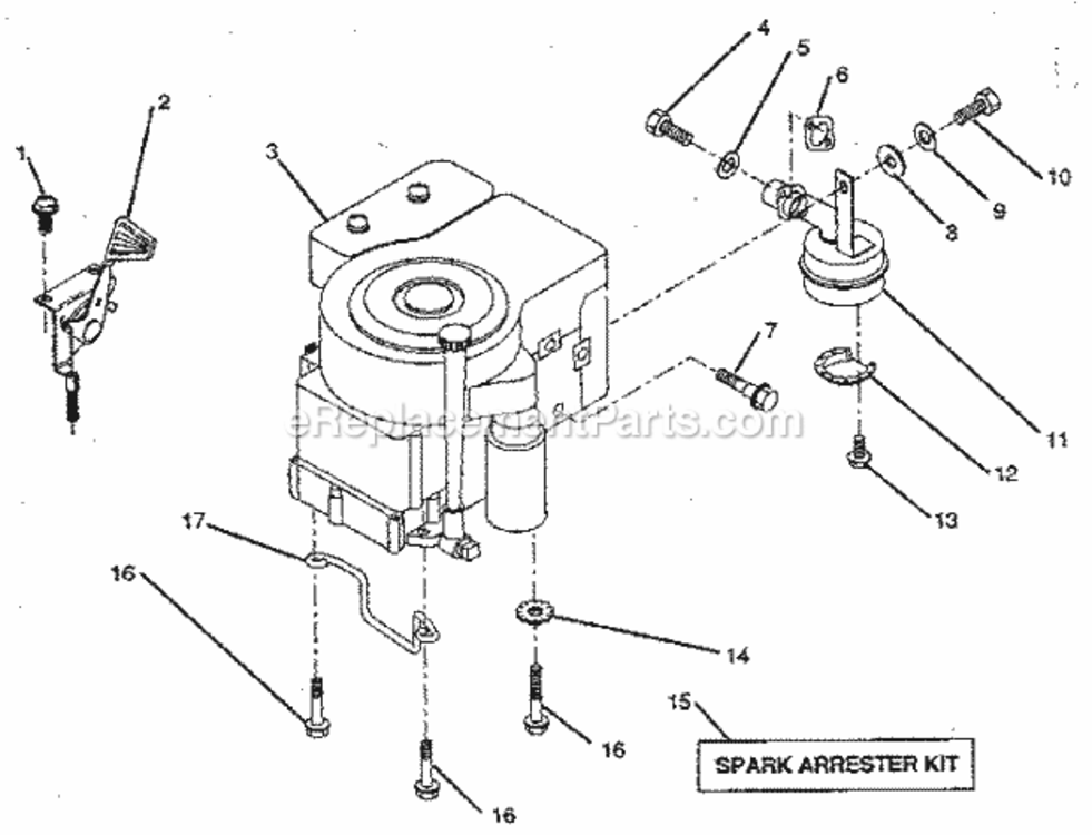 Page J Diagram and Parts List for 917256320  Craftsman Lawn Tractor