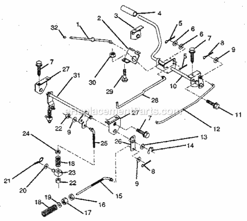 Page I Diagram and Parts List for 917256320  Craftsman Lawn Tractor