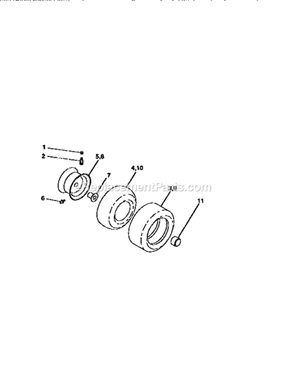 Page G Diagram and Parts List for 917256380  Craftsman Lawn Tractor