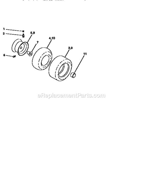 Page G Diagram and Parts List for 917256532  Craftsman Lawn Tractor