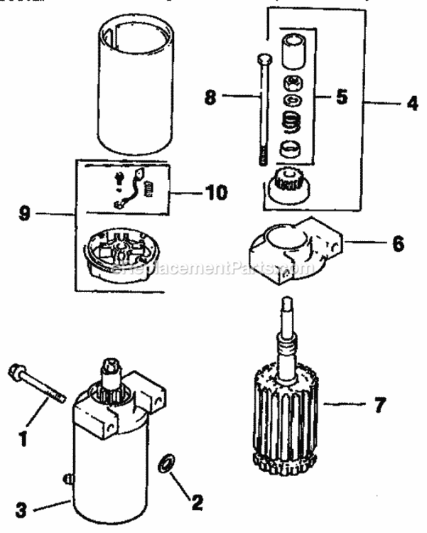 Page U Diagram and Parts List for 917256580  Craftsman Lawn Tractor