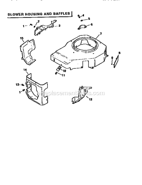Page L Diagram and Parts List for 917256581  Craftsman Lawn Tractor