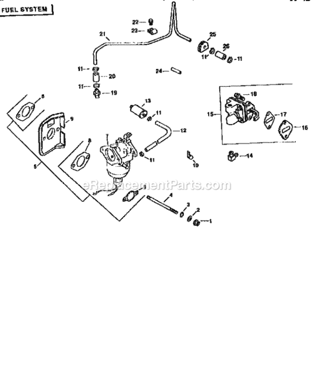 Page P Diagram and Parts List for 917256581  Craftsman Lawn Tractor