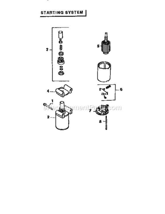 Page T Diagram and Parts List for 917256610  Craftsman Lawn Tractor