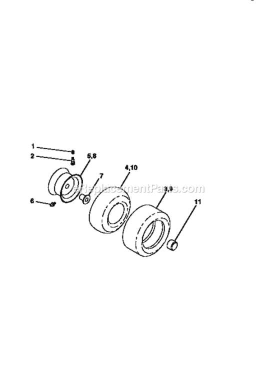 Page G Diagram and Parts List for 917256690  Craftsman Lawn Tractor