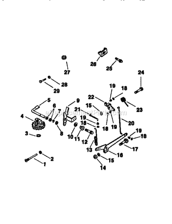 Page V Diagram and Parts List for 917256700  Craftsman Lawn Tractor
