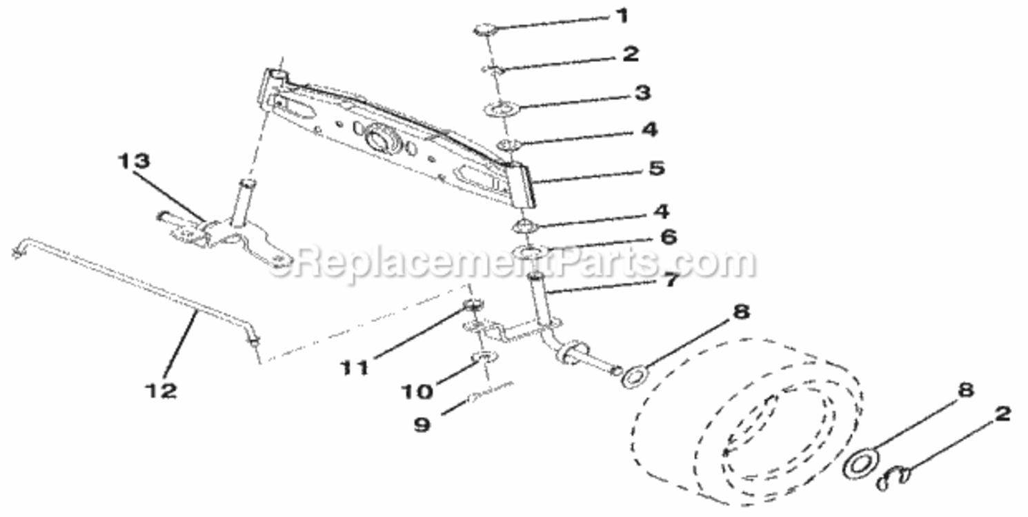 Page J Diagram and Parts List for 917256850  Craftsman Lawn Tractor