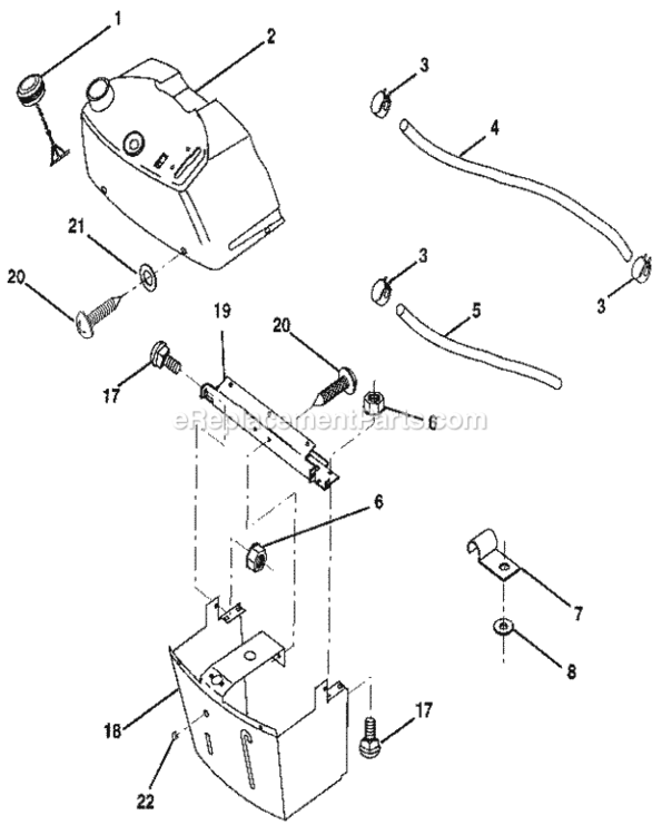 Page G Diagram and Parts List for 917256851  Craftsman Lawn Tractor