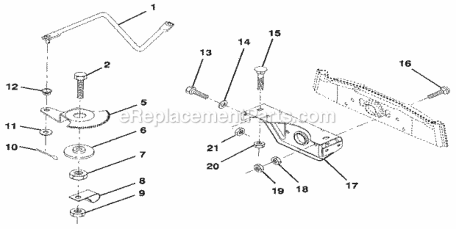 Page I Diagram and Parts List for 917256851  Craftsman Lawn Tractor