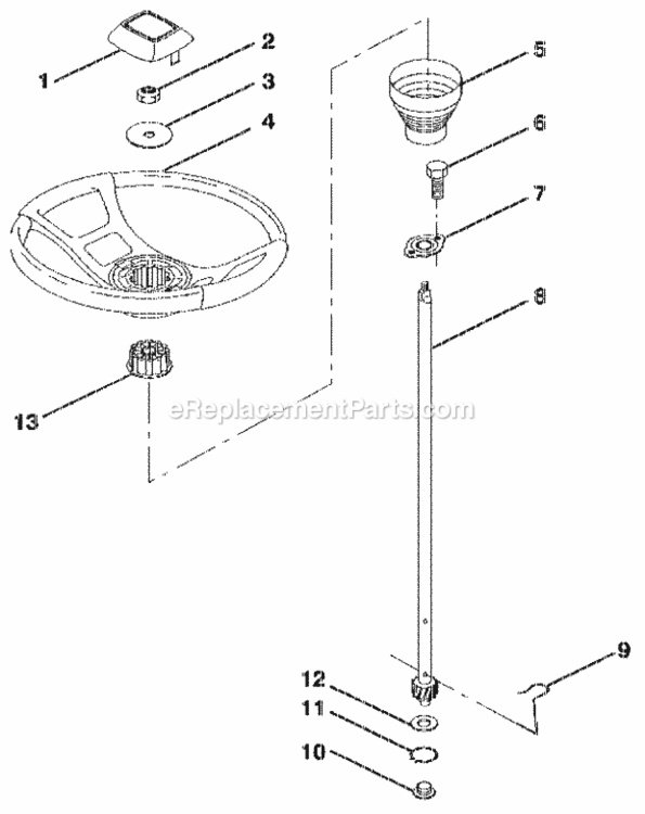 Page F Diagram and Parts List for 917256880  Craftsman Lawn Tractor