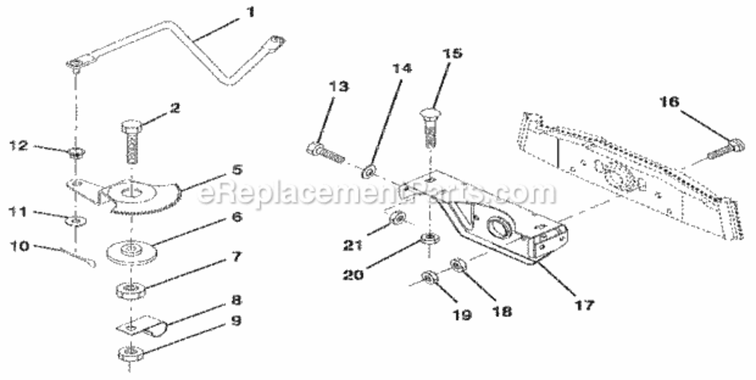 Page G Diagram and Parts List for 917256880  Craftsman Lawn Tractor