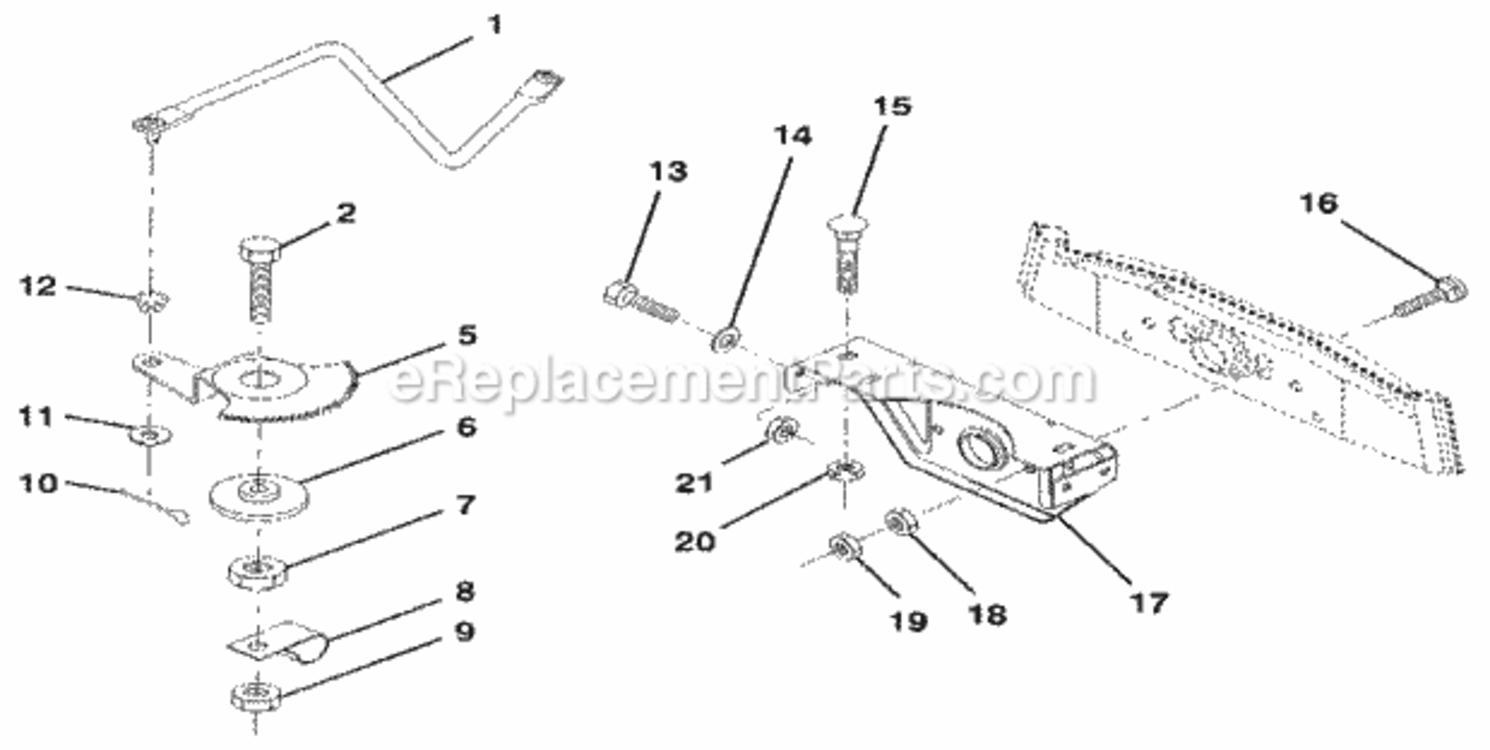Page I Diagram and Parts List for 917256881  Craftsman Lawn Tractor