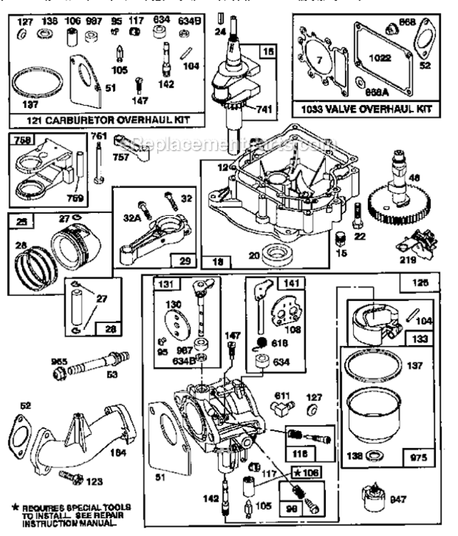 Page M Diagram and Parts List for 917256890  Craftsman Lawn Tractor
