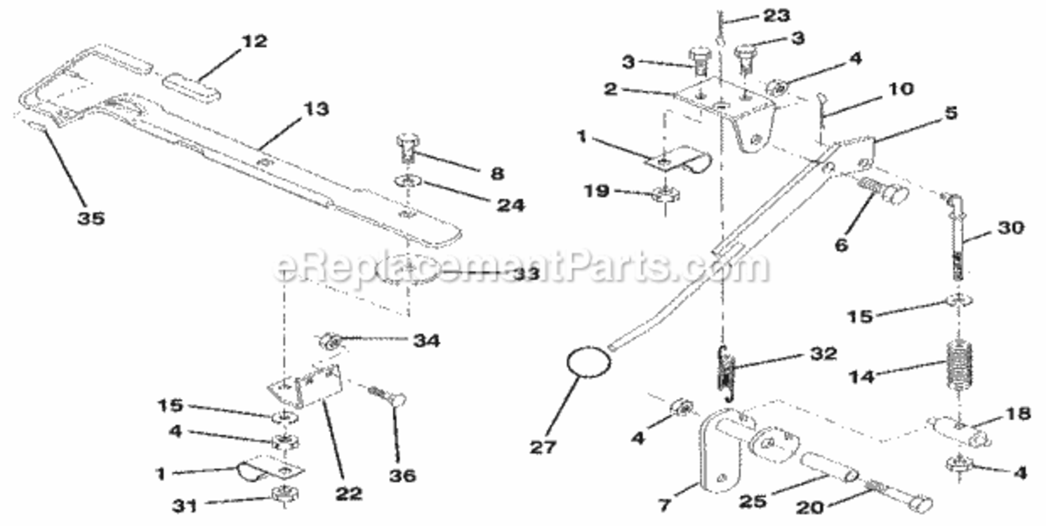 Page O Diagram and Parts List for 917256920  Craftsman Lawn Tractor