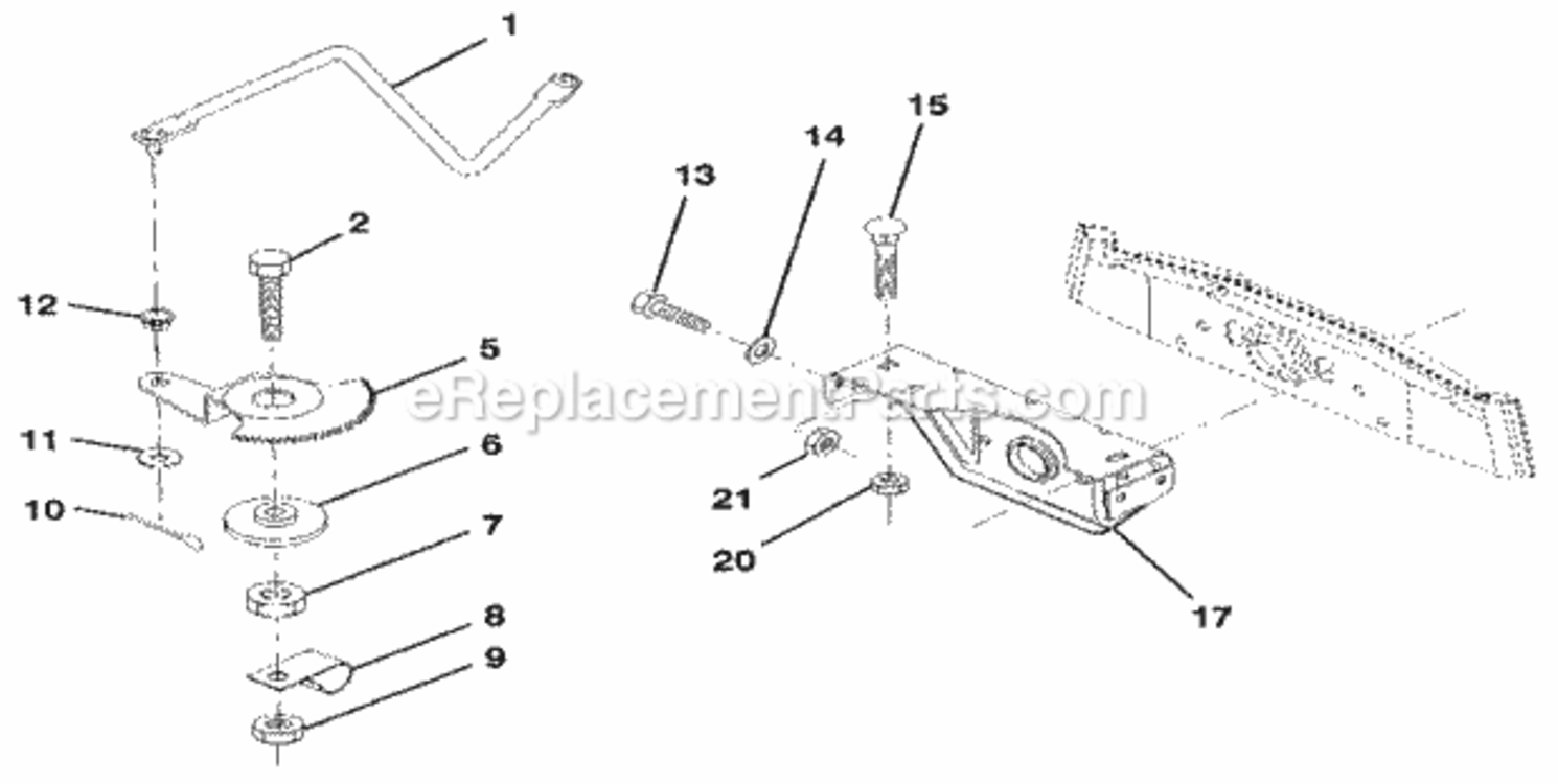 Page I Diagram and Parts List for 917256920  Craftsman Lawn Tractor