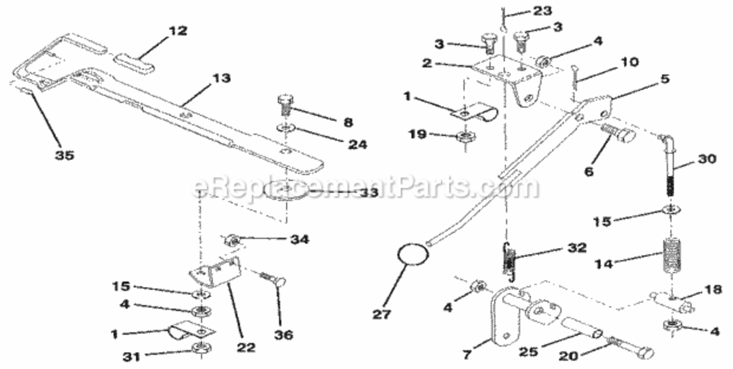 Page O Diagram and Parts List for 917256921  Craftsman Lawn Tractor