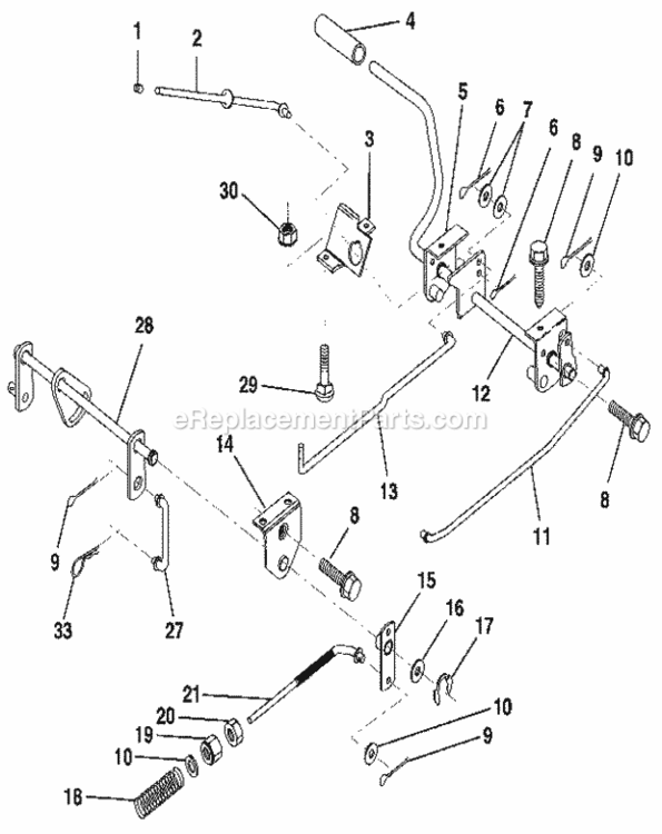 Page I Diagram and Parts List for 917256922  Craftsman Lawn Tractor
