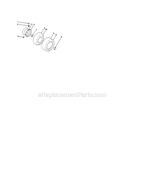 Page G Diagram and Parts List for 917256960  Craftsman Lawn Tractor