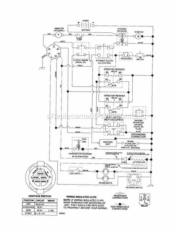Page L Diagram and Parts List for 917256970  Craftsman Lawn Tractor