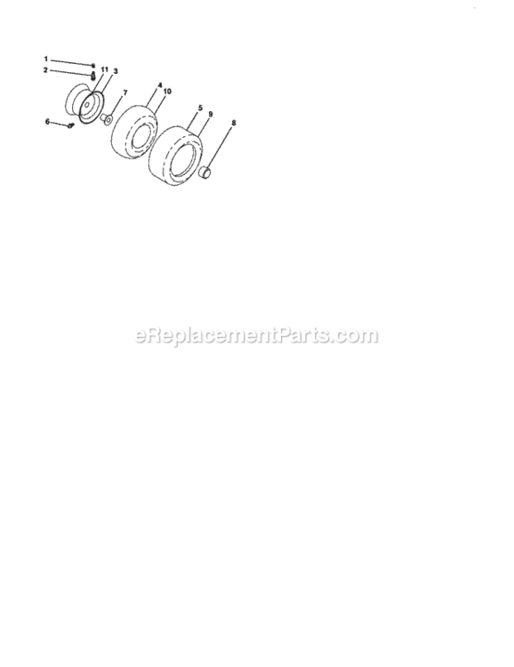 Page I Diagram and Parts List for 917257491  Craftsman Lawn Tractor