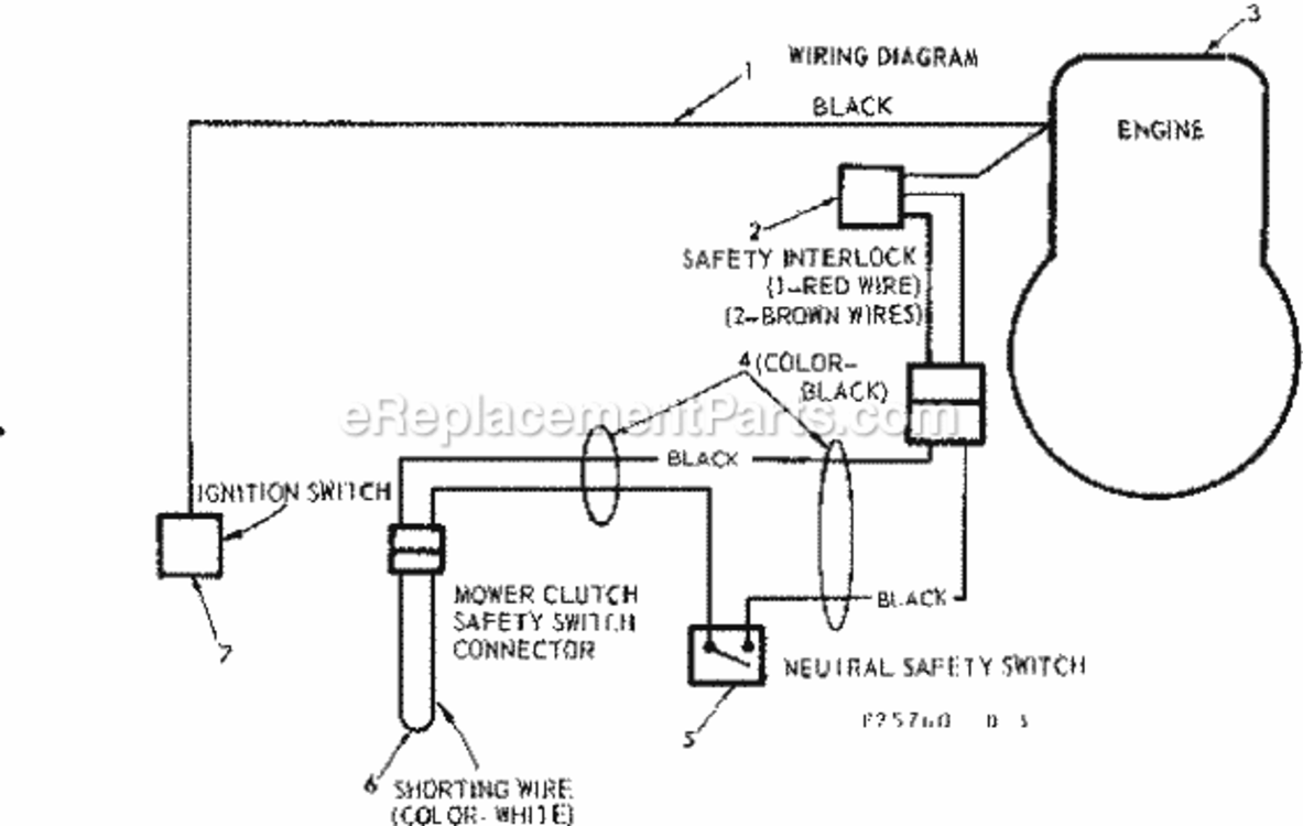 Page D Diagram and Parts List for 91725760  Craftsman Lawn Tractor