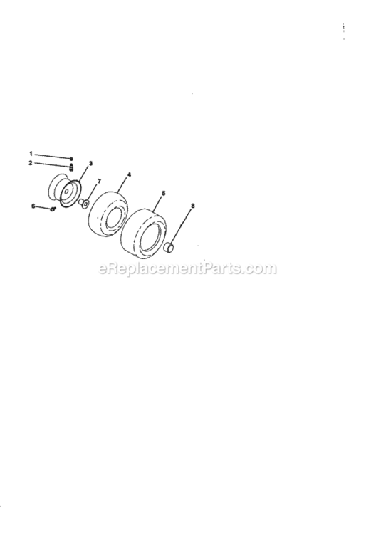 Page B Diagram and Parts List for 917257740  Craftsman Lawn Tractor
