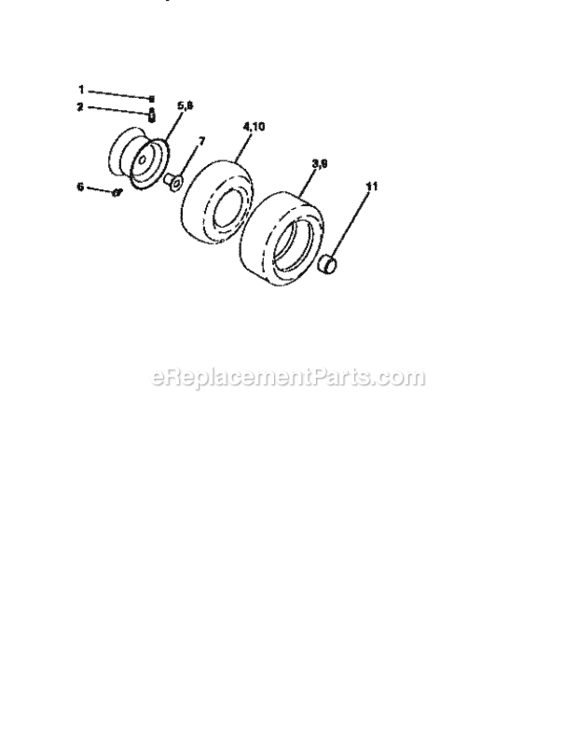 Page G Diagram and Parts List for 917258532  Craftsman Lawn Tractor