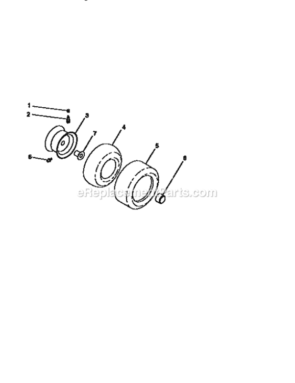 Page H Diagram and Parts List for 917258860  Craftsman Lawn Tractor