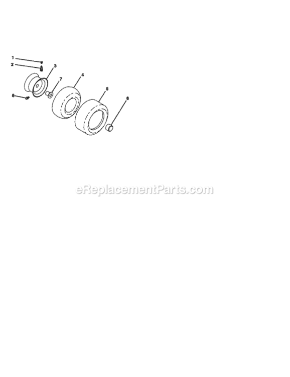 Page H Diagram and Parts List for 917258862  Craftsman Lawn Tractor