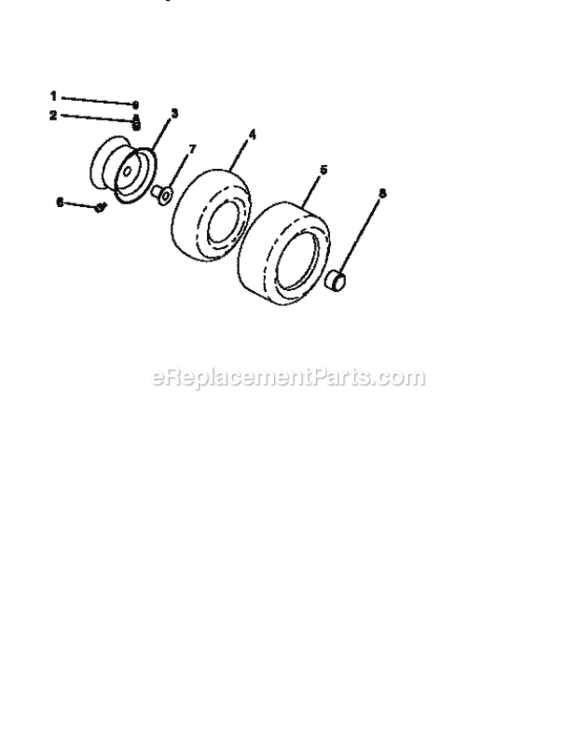 Page G Diagram and Parts List for 917258901  Craftsman Lawn Tractor