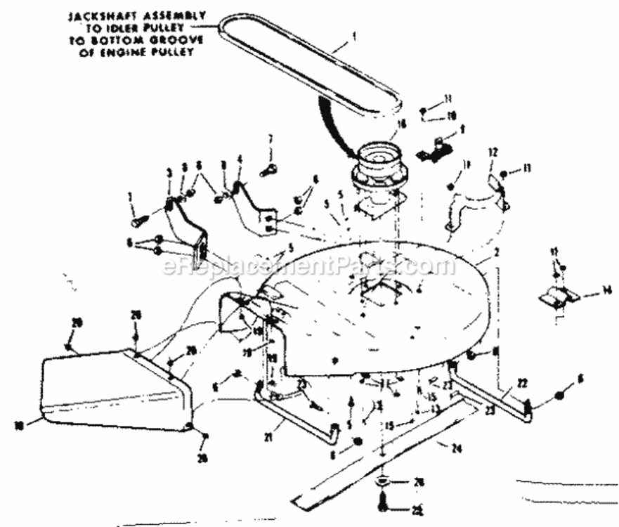 Page D Diagram and Parts List for 917259250  Craftsman Lawn Tractor