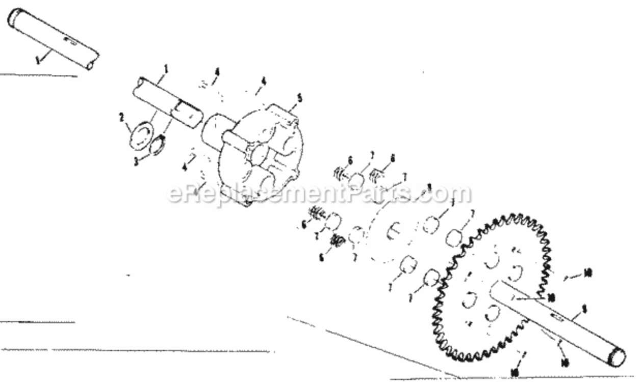 Page F Diagram and Parts List for 917259250  Craftsman Lawn Tractor