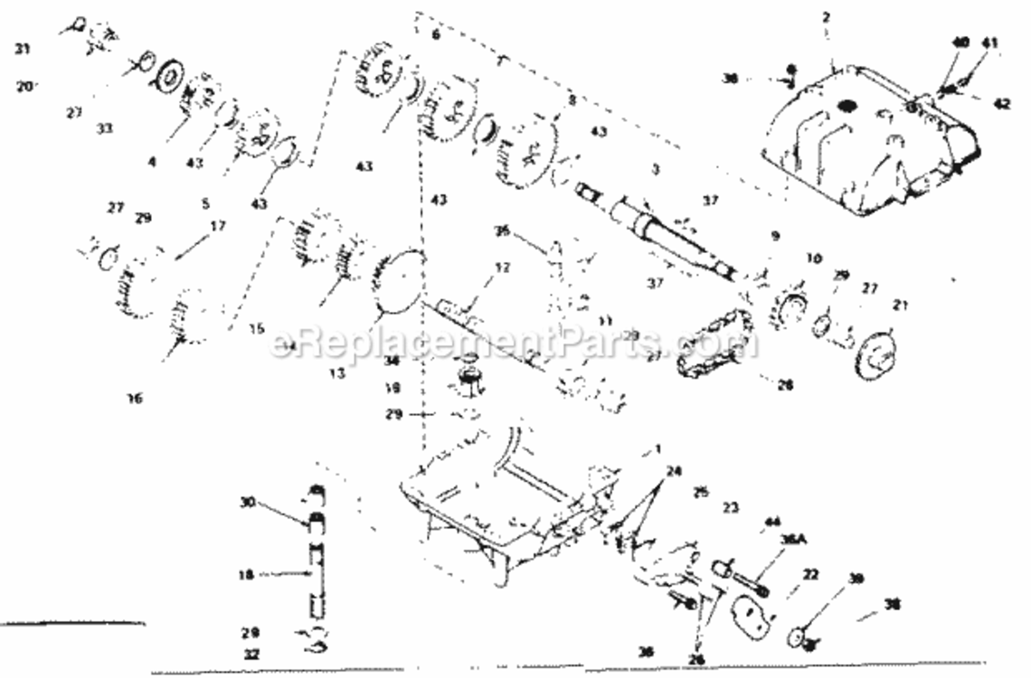 Page G Diagram and Parts List for 917259250  Craftsman Lawn Tractor