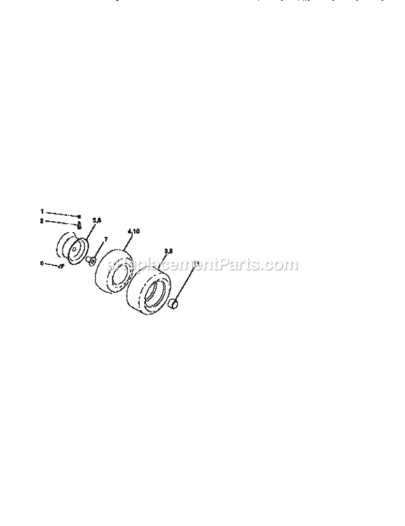 Page G Diagram and Parts List for 917259330  Craftsman Lawn Tractor