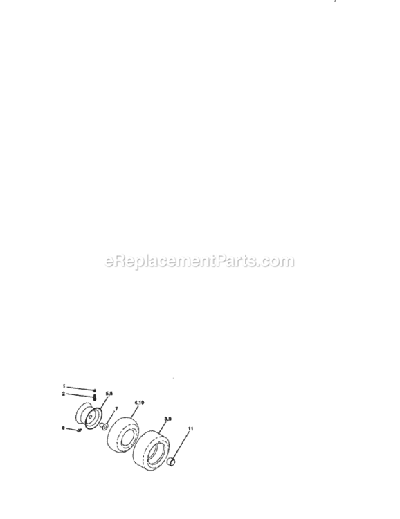 Page H Diagram and Parts List for 917271024  Craftsman Lawn Tractor