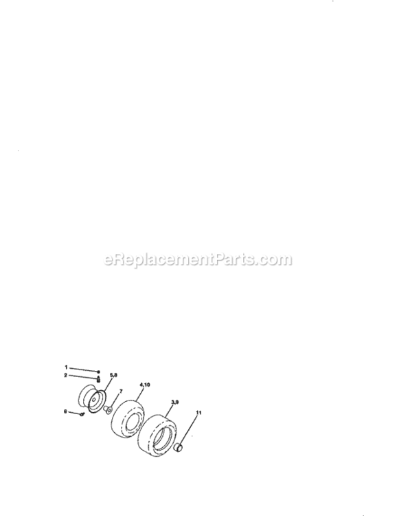 Page H Diagram and Parts List for 917271031  Craftsman Lawn Tractor