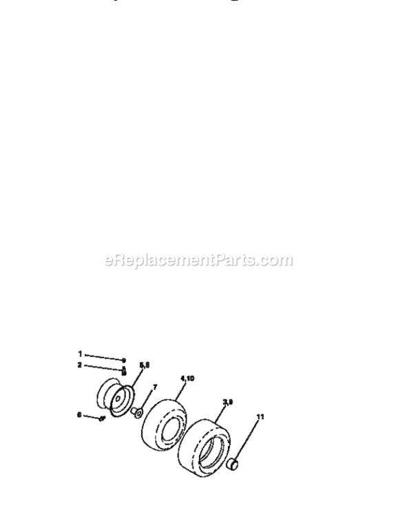 Page H Diagram and Parts List for 917271041  Craftsman Lawn Tractor