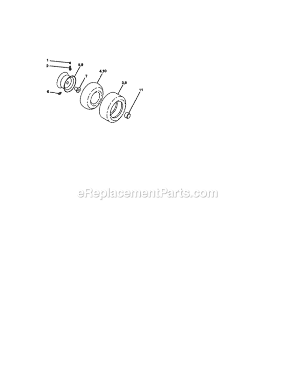 Page G Diagram and Parts List for 917271820  Craftsman Lawn Tractor