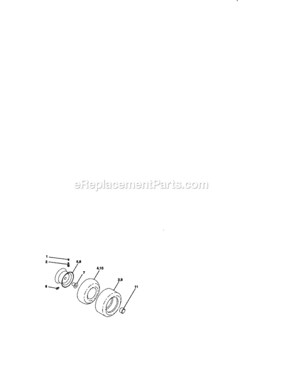 Page H Diagram and Parts List for 917272130  Craftsman Lawn Tractor