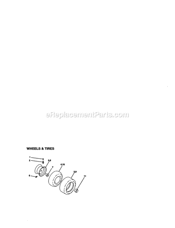 Page H Diagram and Parts List for 917272140  Craftsman Lawn Tractor