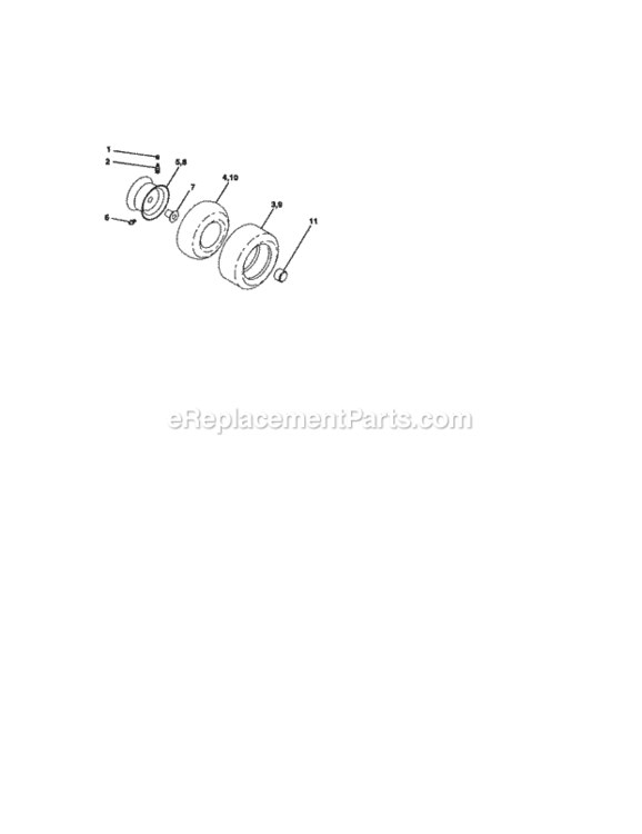 Page I Diagram and Parts List for 917272233  Craftsman Lawn Tractor
