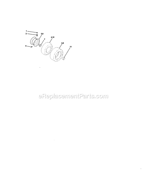 Page H Diagram and Parts List for 917272260  Craftsman Lawn Tractor