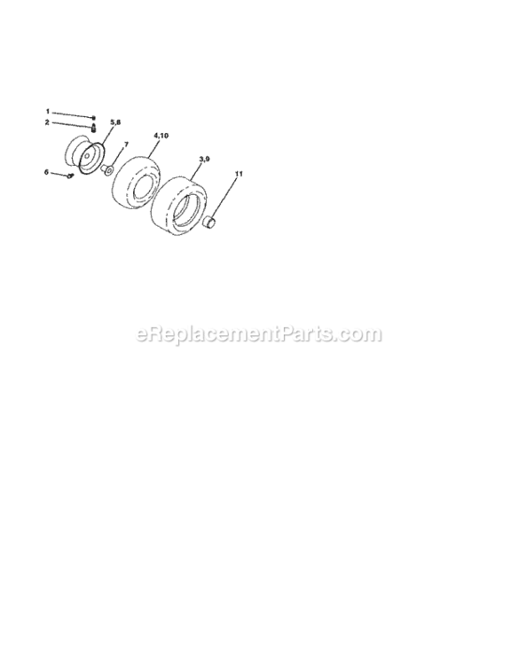 Page I Diagram and Parts List for 917272912  Craftsman Lawn Tractor