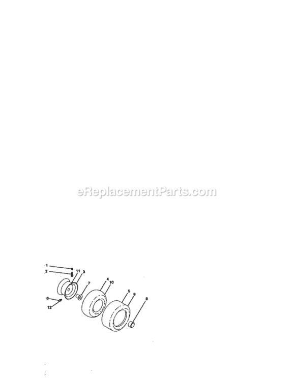 Page H Diagram and Parts List for 917273013  Craftsman Lawn Tractor