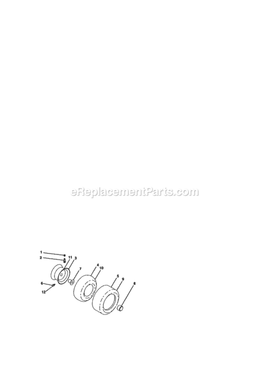 Page H Diagram and Parts List for 917273022  Craftsman Lawn Tractor