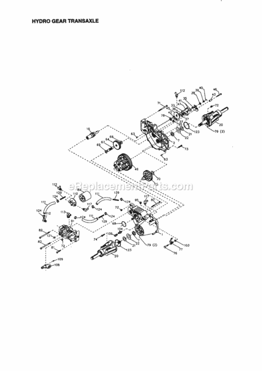 Page K Diagram and Parts List for 917273042  Craftsman Lawn Tractor