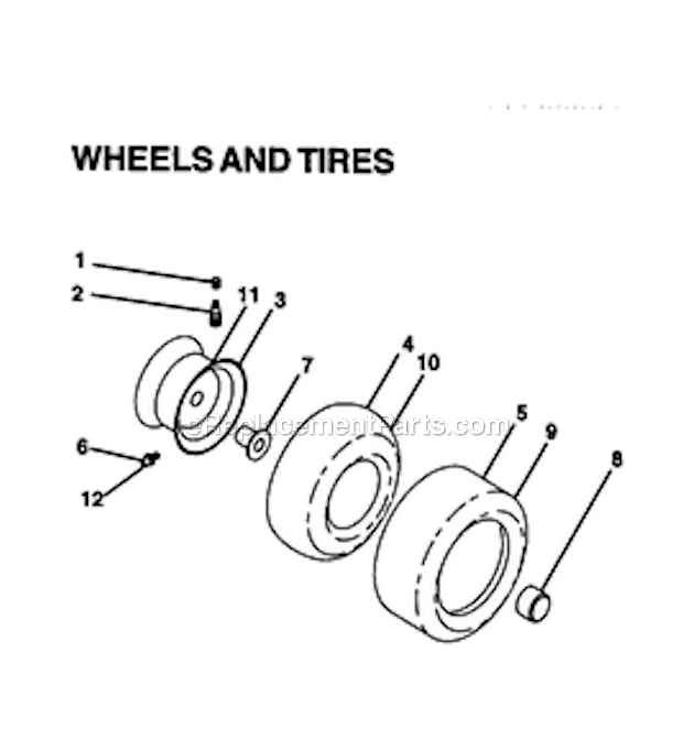 Page I Diagram and Parts List for 917273100  Craftsman Lawn Tractor
