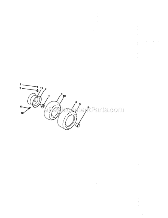 Page H Diagram and Parts List for 917273201  Craftsman Lawn Tractor