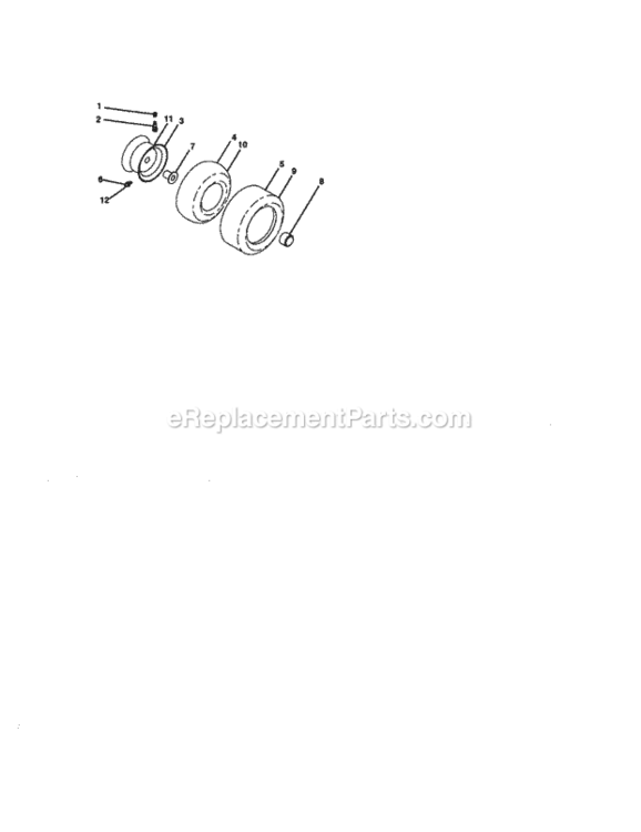 Page B Diagram and Parts List for 9172734401  Craftsman Lawn Tractor