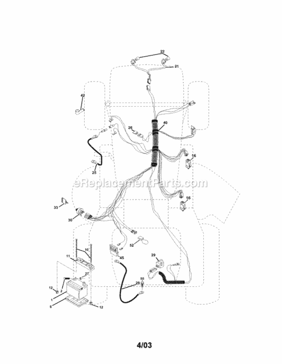 Page A Diagram and Parts List for 917273480  Craftsman Lawn Tractor